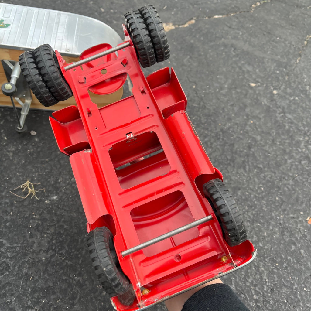 Vintage Tonka Cargo King  Semi Truck Hauler Pressed Steel Toy