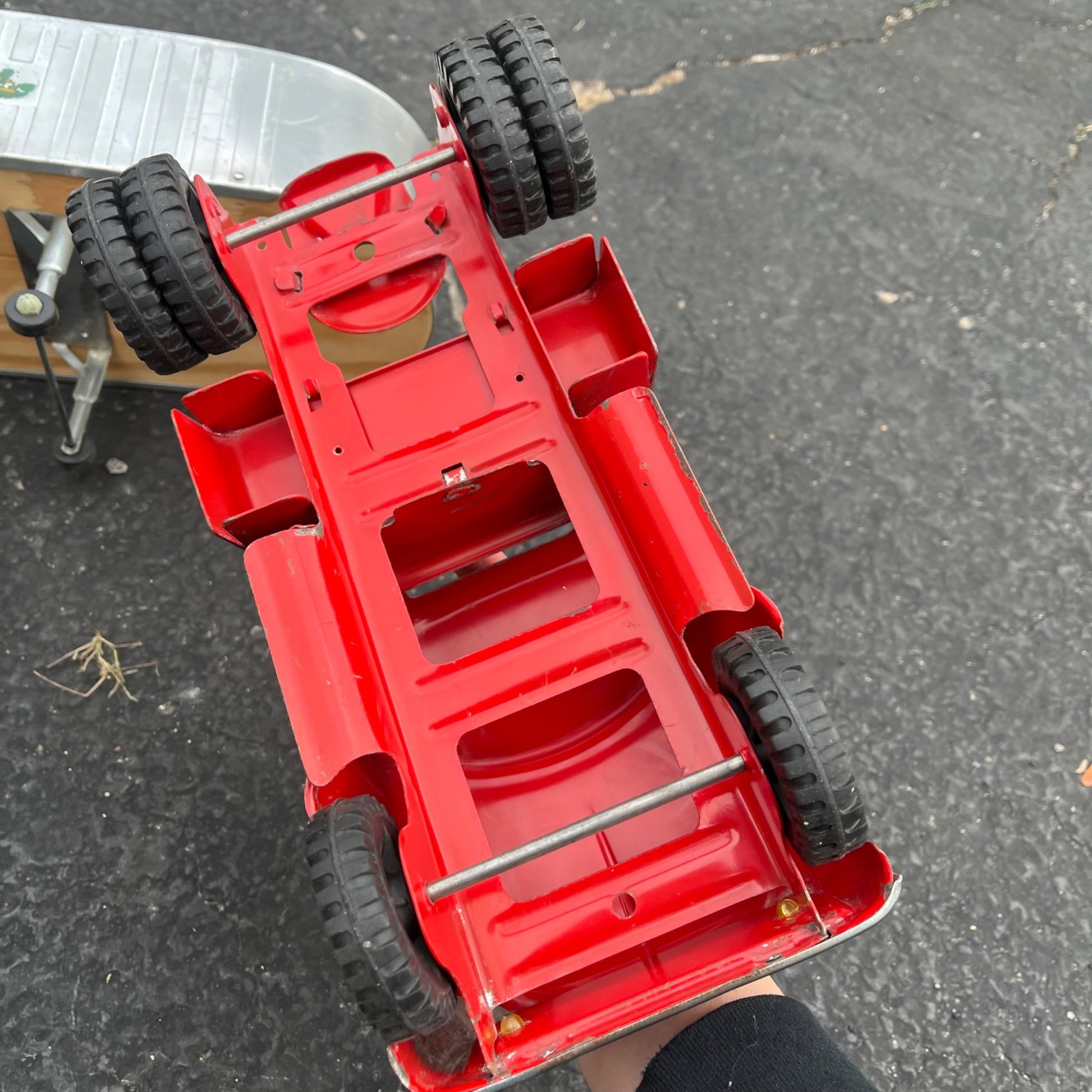 Vintage Tonka Cargo King  Semi Truck Hauler Pressed Steel Toy