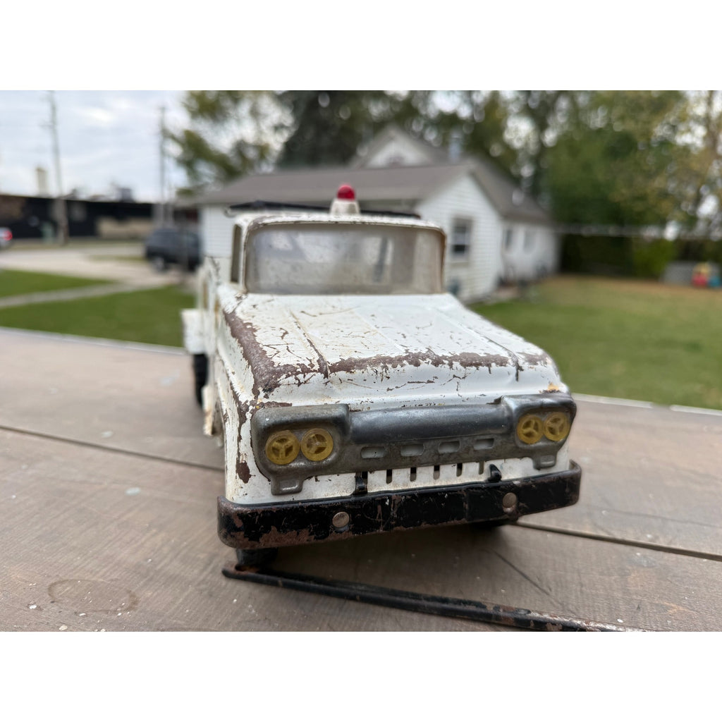 Vintage Tonka AA Wrecker Tow Truck Pressed Steel Toy