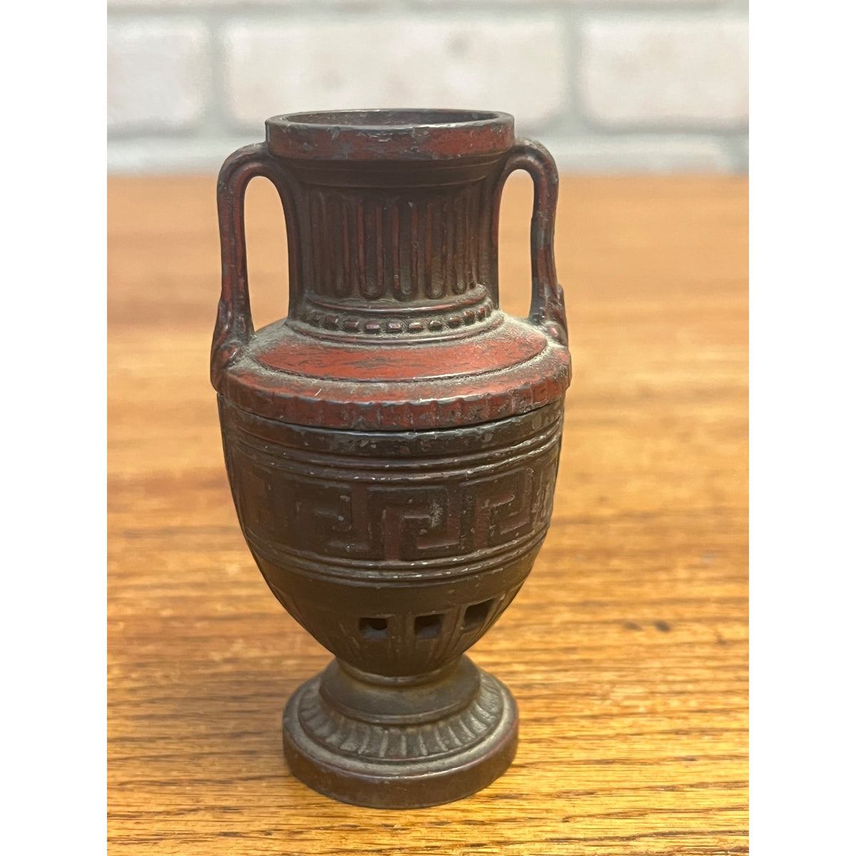 Vintage  1920s Art Deco Vantines 1031 Grecian Urn Incense Burner France Antique