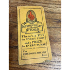 Vintage 1900s Friedman-Shelby Red Goose All Leather Shoes Memo Book Advertising
