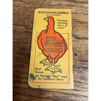 Vintage 1900s Friedman-Shelby Red Goose All Leather Shoes Memo Book Advertising