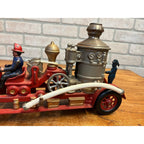 RARE Vintage 1920s Kenton Fire Pumper Truck Cast Iron Toy - Superb Example!