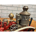 RARE Vintage 1920s Kenton Fire Pumper Truck Cast Iron Toy - Superb Example!