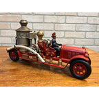 RARE Vintage 1920s Kenton Fire Pumper Truck Cast Iron Toy - Superb Example!