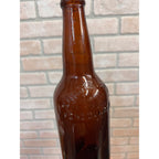 Vintage Pre-Prohibition Sanders Bros Amber Beer Bottle Fond du Lac Wis