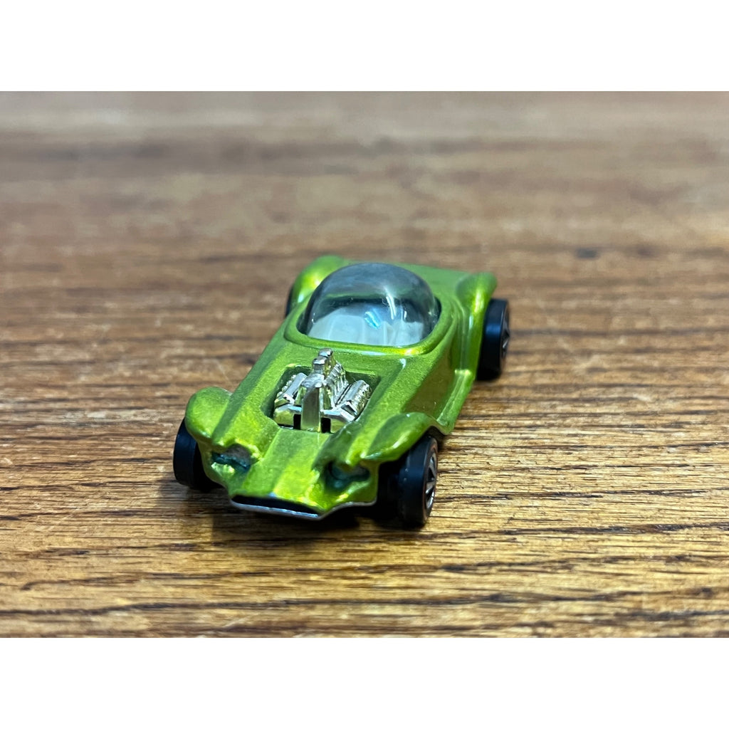 Vintage 1967 Hot Wheels Redline Beatnik Bandit Lime Yellow Antifreeze  -MINT