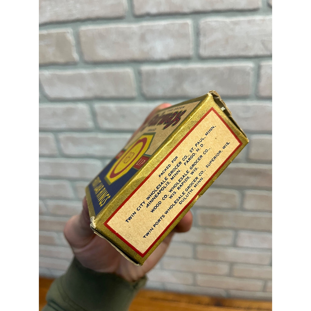 Vintage 1930s Fairway Red Fruit Jar Rings Advertising Sealed NEW NOS Box  Wis MN