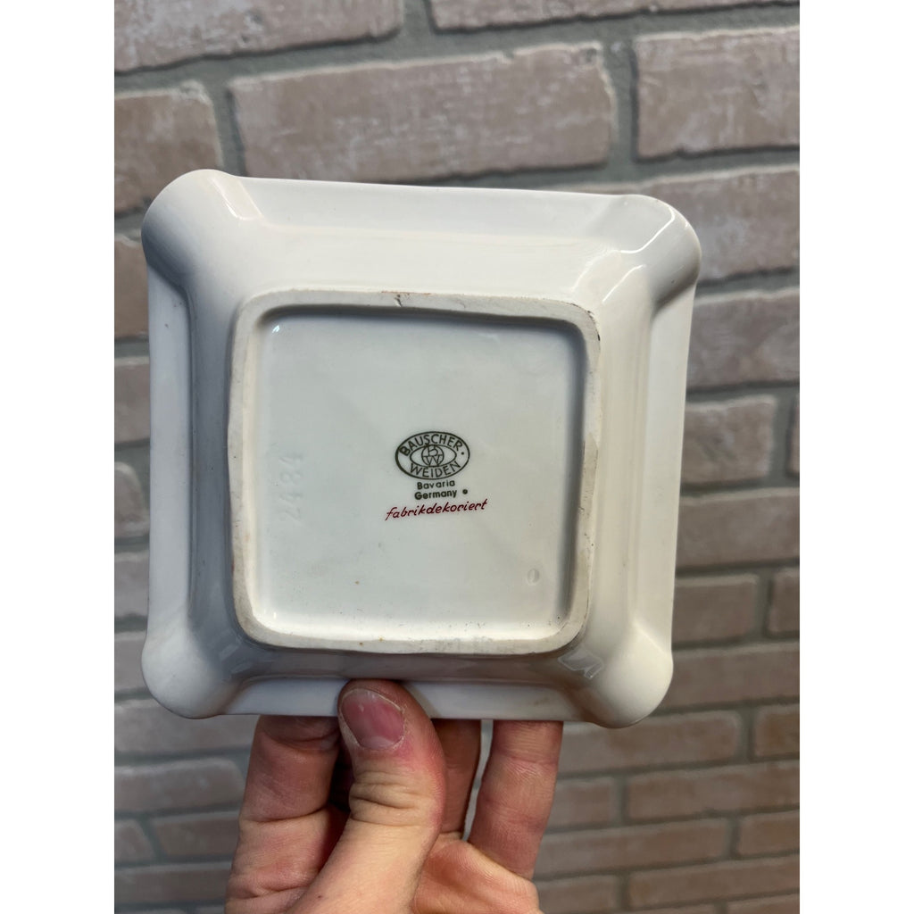 Hotel Porzellan Luduwig Dietrich  Germany Advertising Ashtray Ceramic