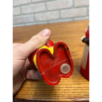 Vintage Aunt Jemima & Uncle Moses Plastic Salt & Pepper Shakers