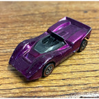Vintage Hot Wheels Redlines 1969 McLaren M6A Magenta Purple US - Clean