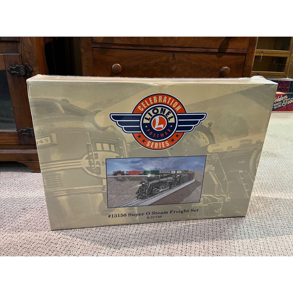 Lionel #13150 Super O Steam Freight Set 6-31739 FACTORY SEALED NEW NIB