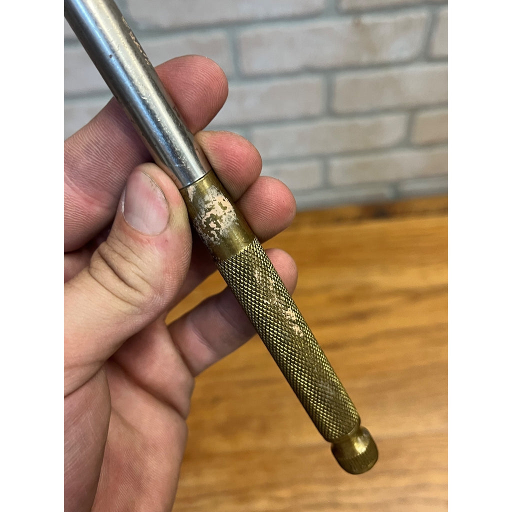 Vintage Machinist / Jeweler's Hammer w/ Nesting Screwdriver in Handle Tool