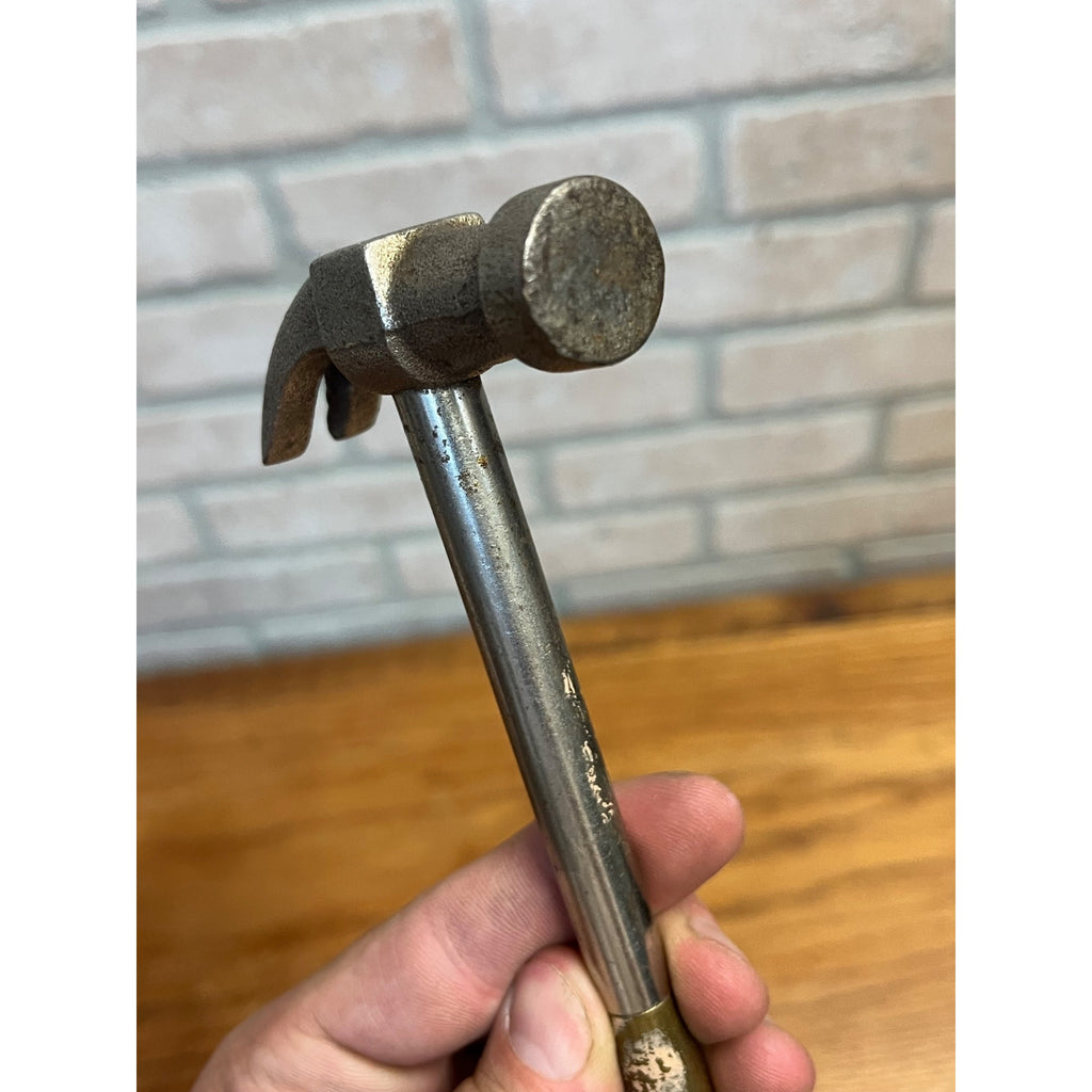 Vintage Machinist / Jeweler's Hammer w/ Nesting Screwdriver in Handle Tool