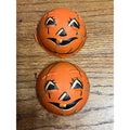 RARE Vintage Halloween 2pc Candy Container JOL Jack o'Lantern Pressed Cardboard