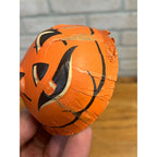 RARE Vintage Halloween 2pc Candy Container JOL Jack o'Lantern Pressed Cardboard