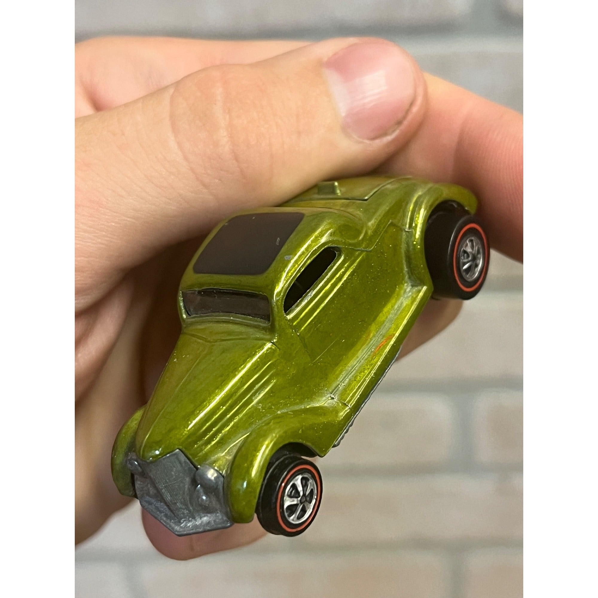 Vintage Hot Wheels Redline 1968 Classic '36 Ford Coupe Lime - MINTY