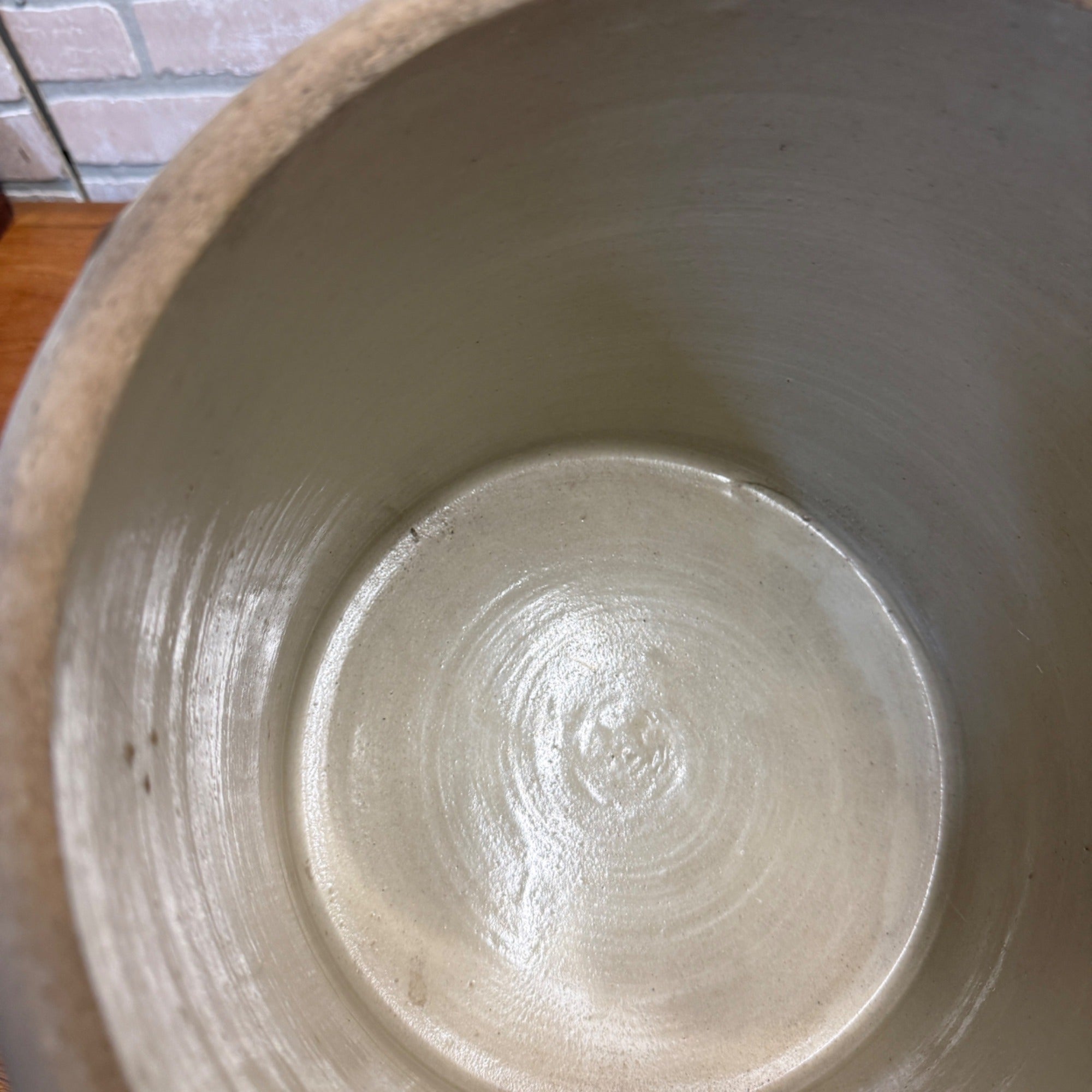 Antique Alexis Pottery 3 Gallon Stoneware Crock Illinois Primitive
