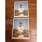 Vintage 1972 Chicago Cubs Phil Regan Pitcher Photos Lot (2) from Team Issued Set