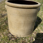 1800s Antique 4 Gallon Salt Glaze Stoneware Red Wing Beesting Target  Crock Cobalt Decorated