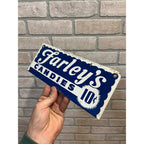 Vintage 1950s Farley's Candies Candy Store Advertising Rack Metal Sign