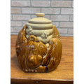 Vintage McCoy Honey Bear Cookie Jar Sleeping Bear Honey Pot Bees # 143 USA