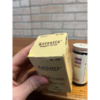 Vintage 1970s Ketostix Reagent Strips NOS Medicine Bottle w/ Box Ames Company