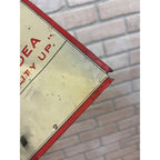 Vintage Antique Tin Advertising Sign American Gentleman Shoe Radcliffe Merc. Co.