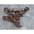 RARE Antique F.E. Myers Sure Grip Cast Iron Farm Hay Trolley Barn Equipment