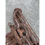 RARE Antique F.E. Myers Sure Grip Cast Iron Farm Hay Trolley Barn Equipment