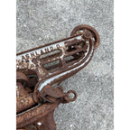 RARE Antique F.E. Myers Sure Grip Cast Iron Farm Hay Trolley Barn Equipment