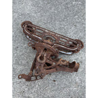 RARE Antique F.E. Myers Sure Grip Cast Iron Farm Hay Trolley Barn Equipment