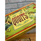 Vintage c1930s Quoits Ring Toss Game w/ Original Box - MIlton Bradley