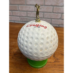 Vintage 1960s Golfing Golf Ball Ice Bucket 36 Kitchy MCM Barware Golfer