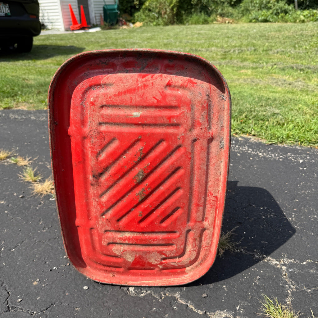 Vintage Yamaha Red Metal 6.3 Gallon Marine Outboard Motorboat Gas/Fuel Can tank