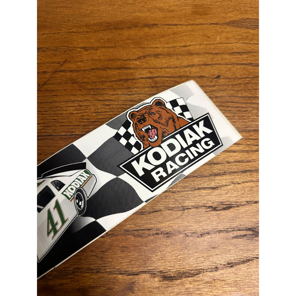KODIAK RACING #41 NASCAR Monte Carlo Vintage Bumper Sticker Decal Steve Grissom