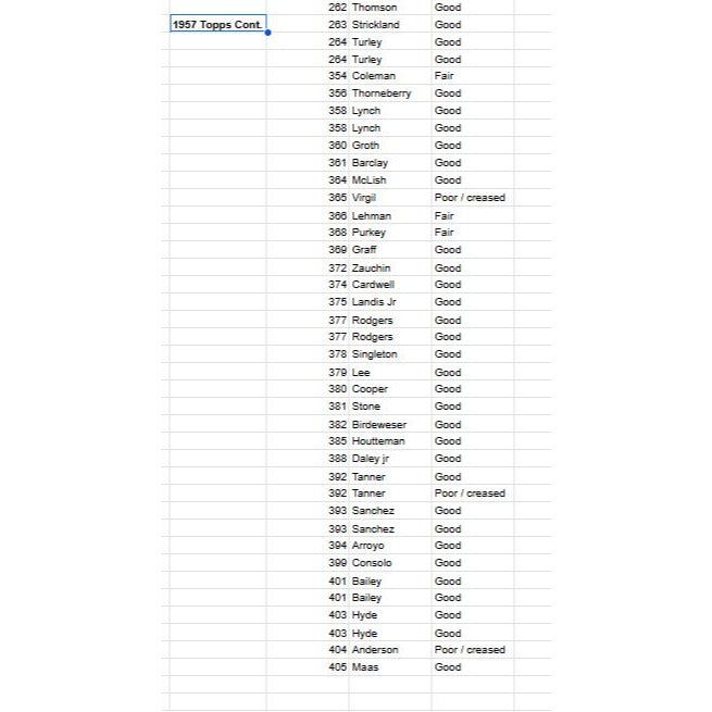 Vintage HUGE Lot 1950s Baseball Cards Topps & Bowman -- Fillers (650 Cards)