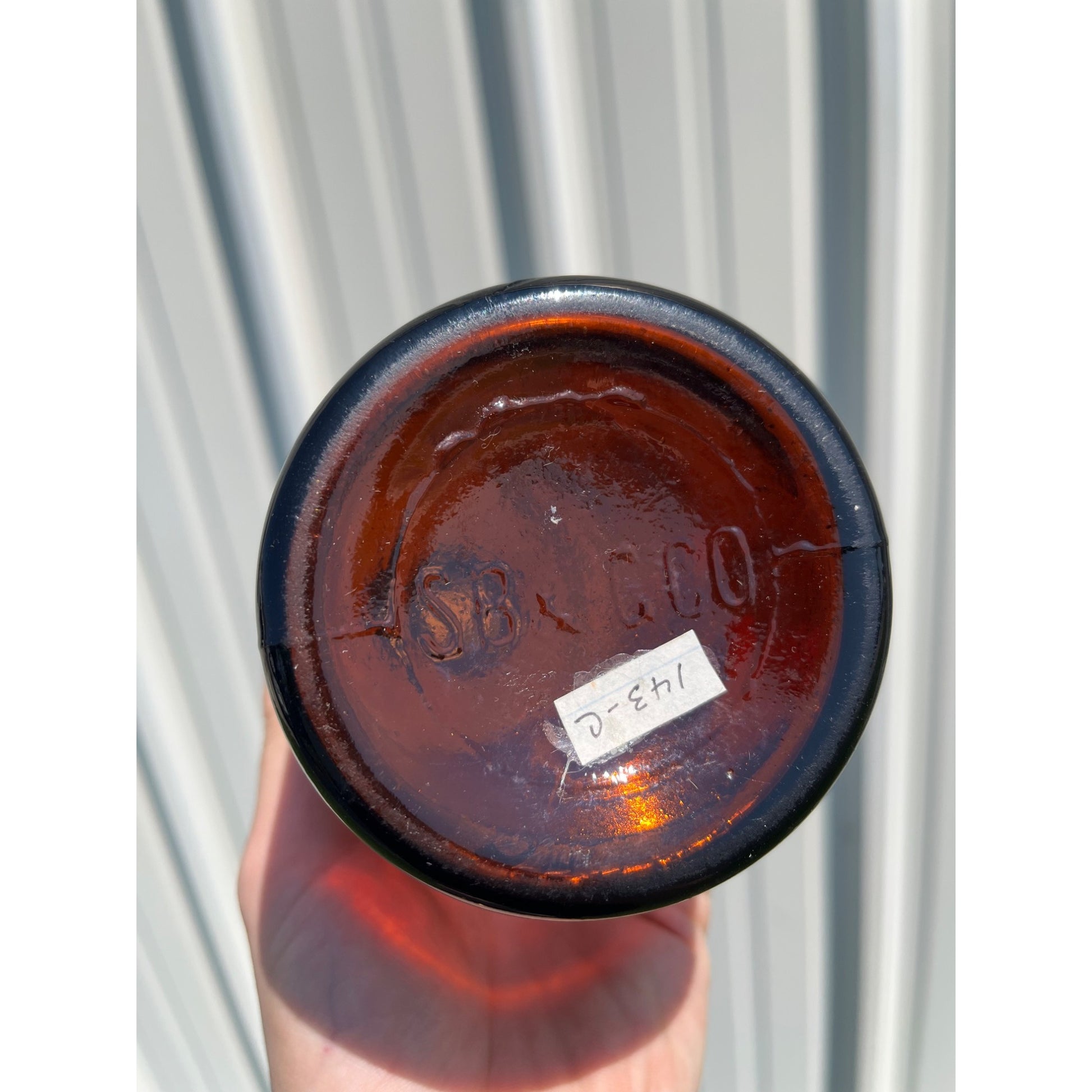 RARE Red Jacket Bottling Works Michigan Beer Bottle Quart Amber Brown MI
