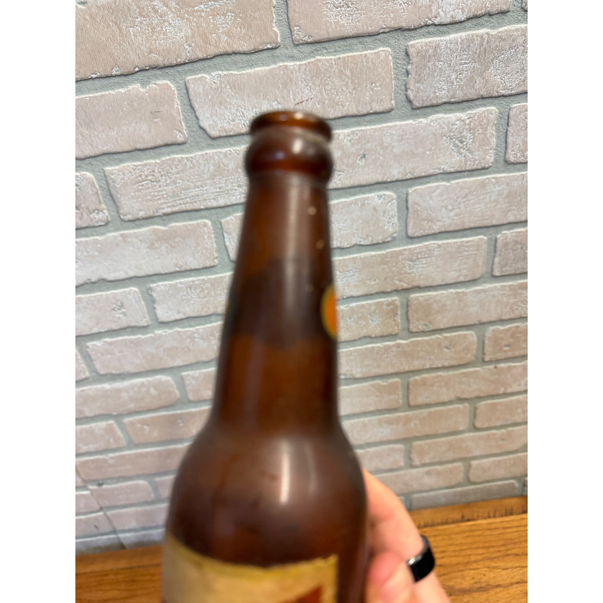 Vintage 1939 Schlitz Beer Bottle 12oz Old Timers West Bend IRTP Wisconsin