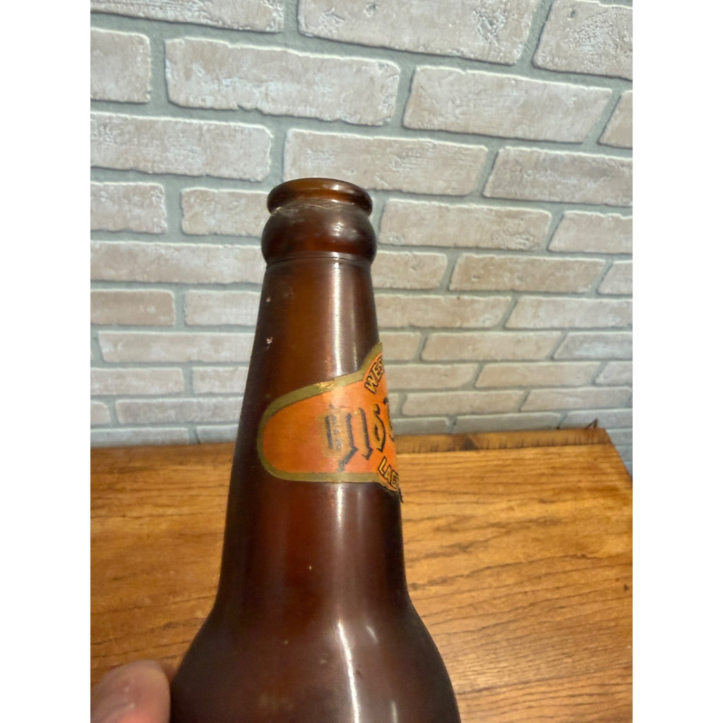 Vintage 1939 Schlitz Beer Bottle 12oz Old Timers West Bend IRTP Wisconsin