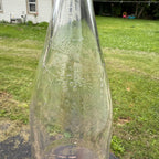 Large 14” Tall Vintage Garrett’s Virginia Dare Wine Bottle Half Gallon W/ Cap