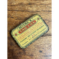 Antique Severa Tab-Lax Candy Laxative Medicine Tin Litho Can Cedar Rapids IA