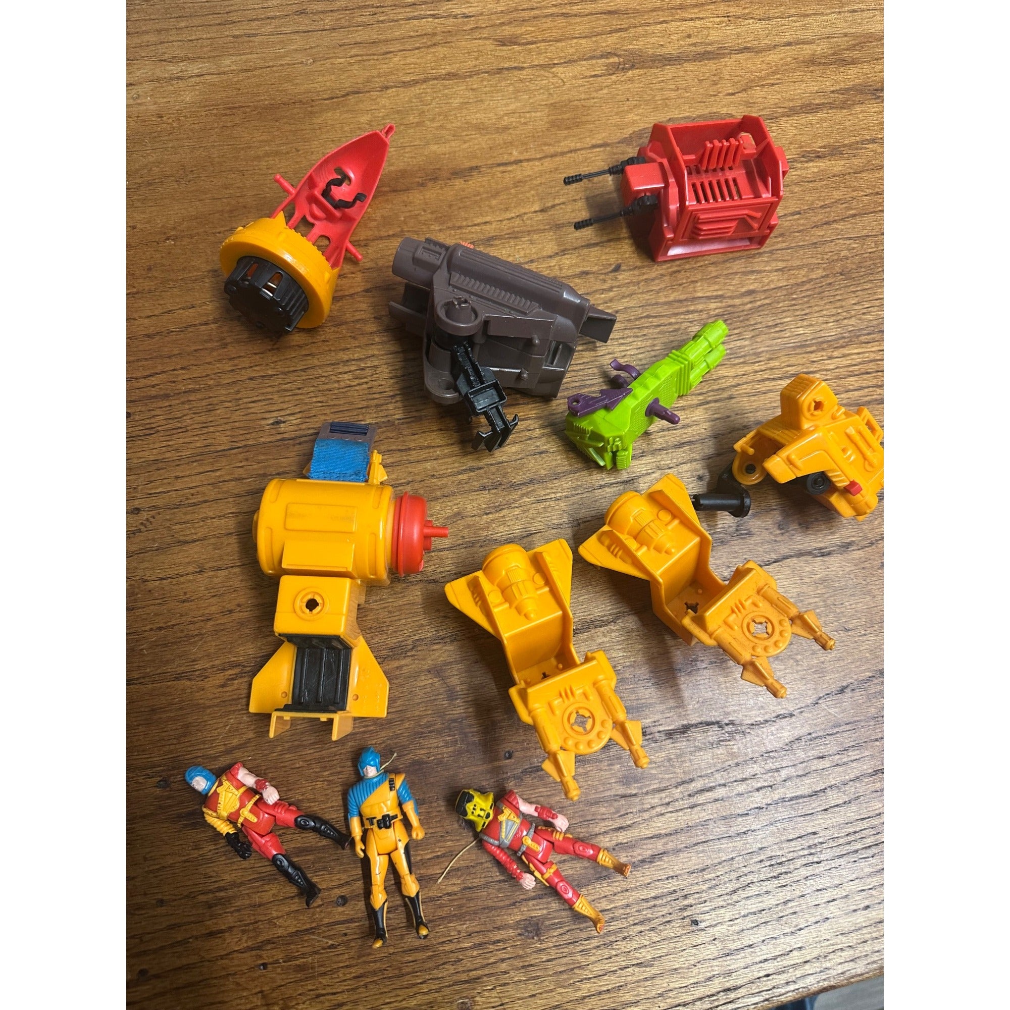 1987 Kenner Sky Commanders Action Figures + Accessories Vector ++