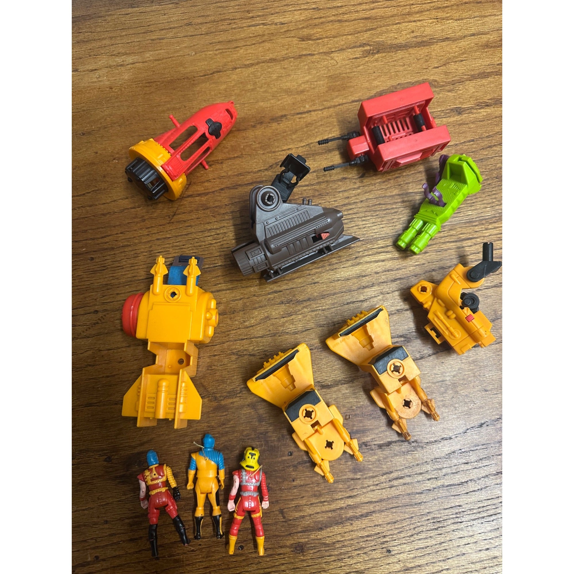 1987 Kenner Sky Commanders Action Figures + Accessories Vector ++