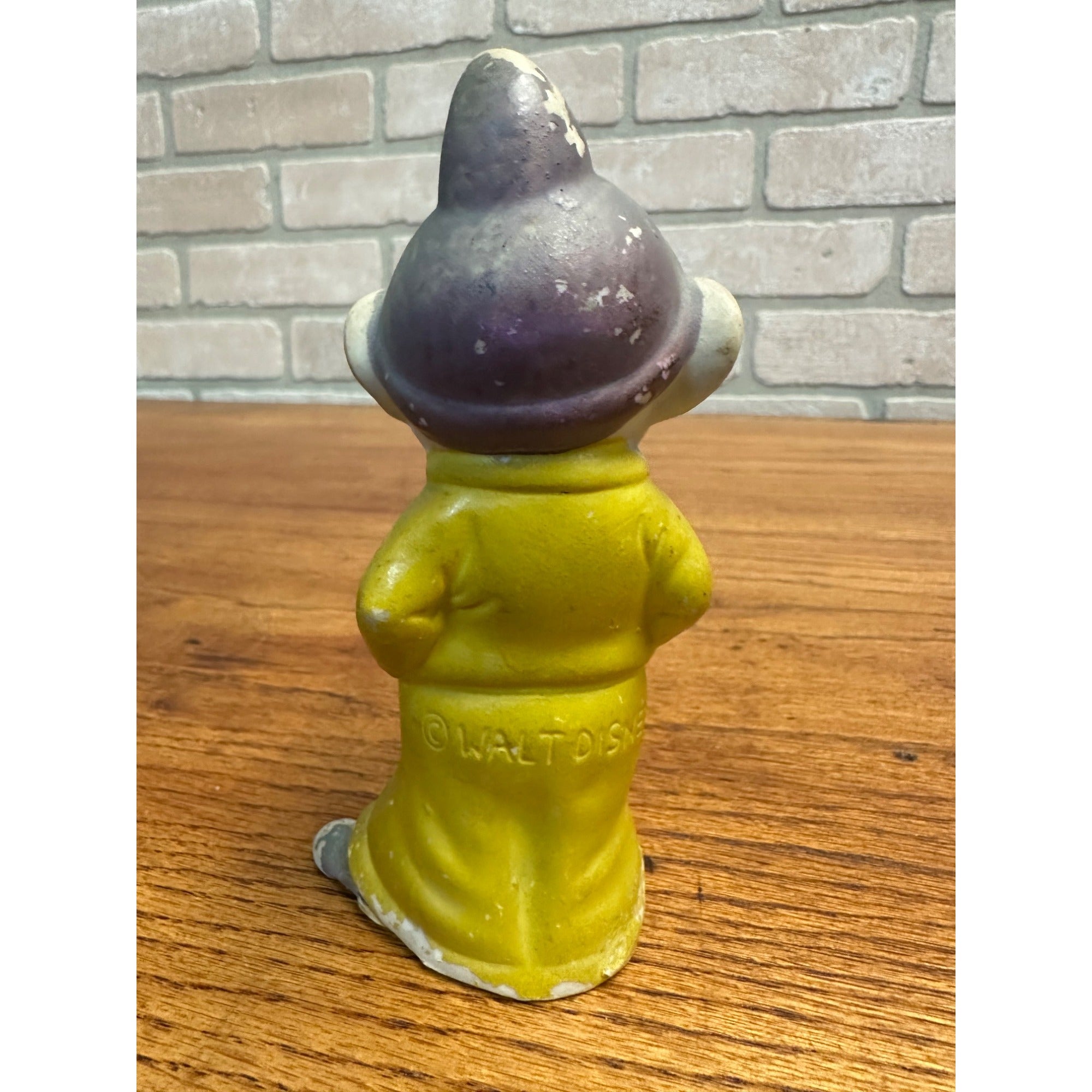 Vintage1930s Snow White Dwarfs Dopey & Doc Bisque Ceramic Figurines Figures (3)