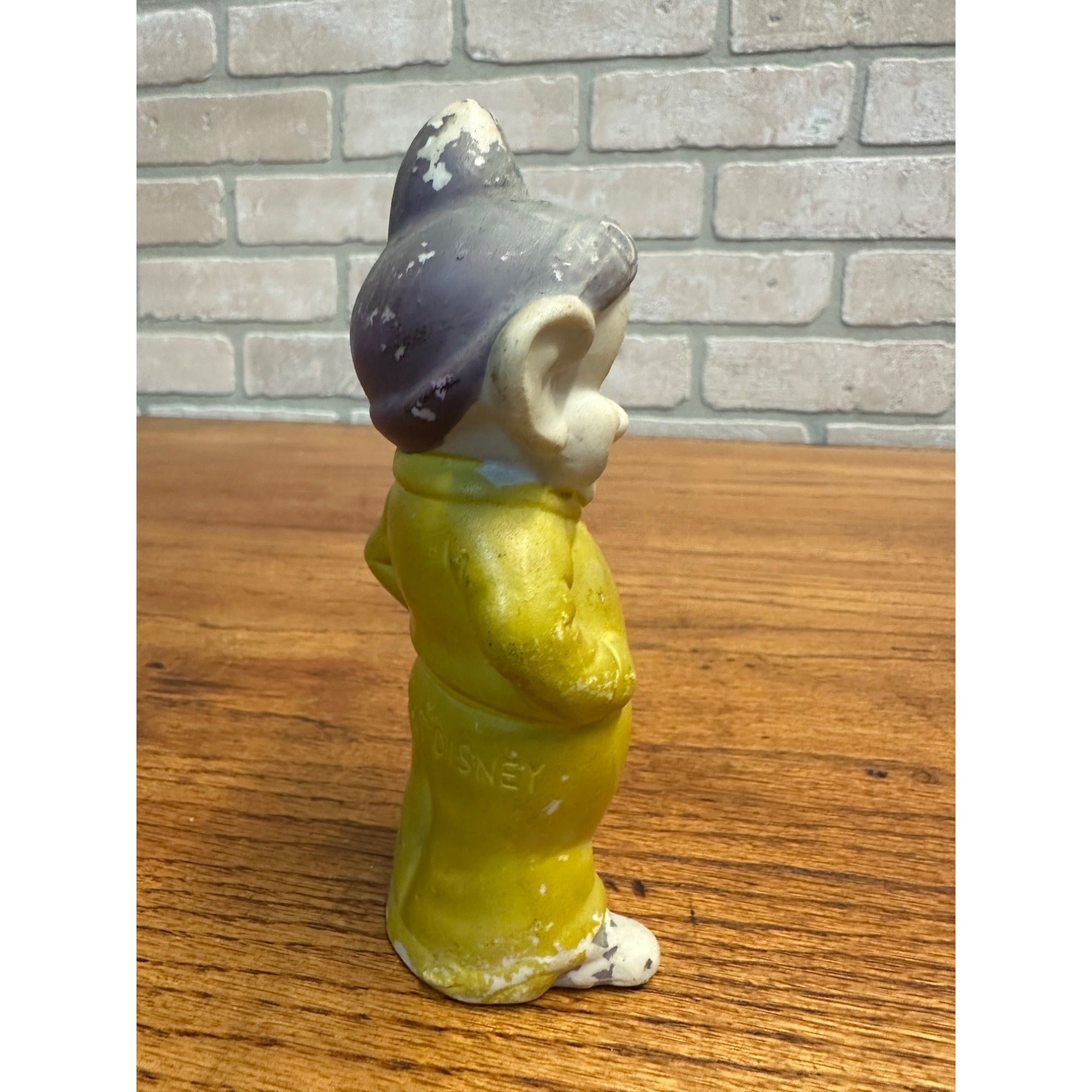 Vintage1930s Snow White Dwarfs Dopey & Doc Bisque Ceramic Figurines Figures (3)