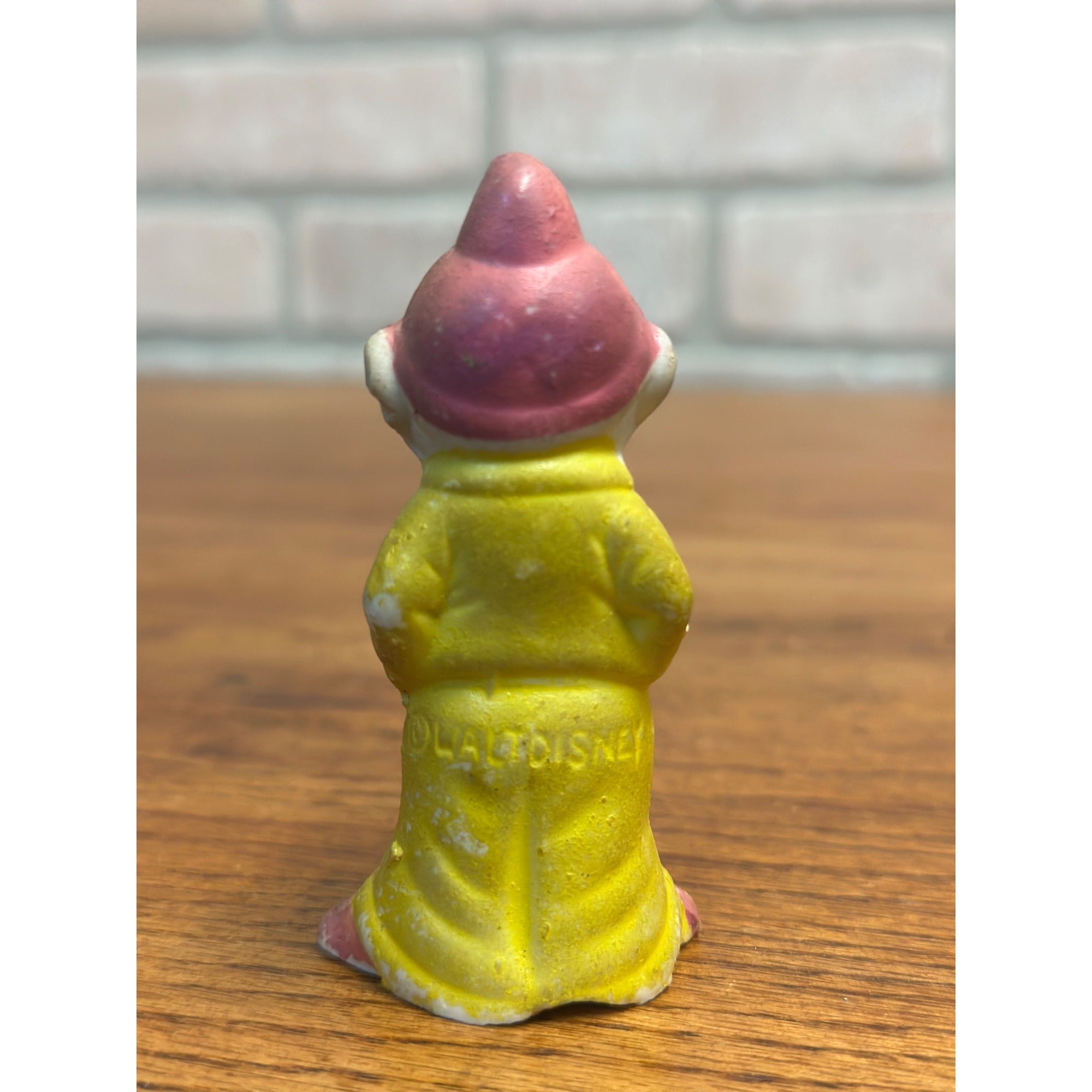 Vintage1930s Snow White Dwarfs Dopey & Doc Bisque Ceramic Figurines Figures (3)