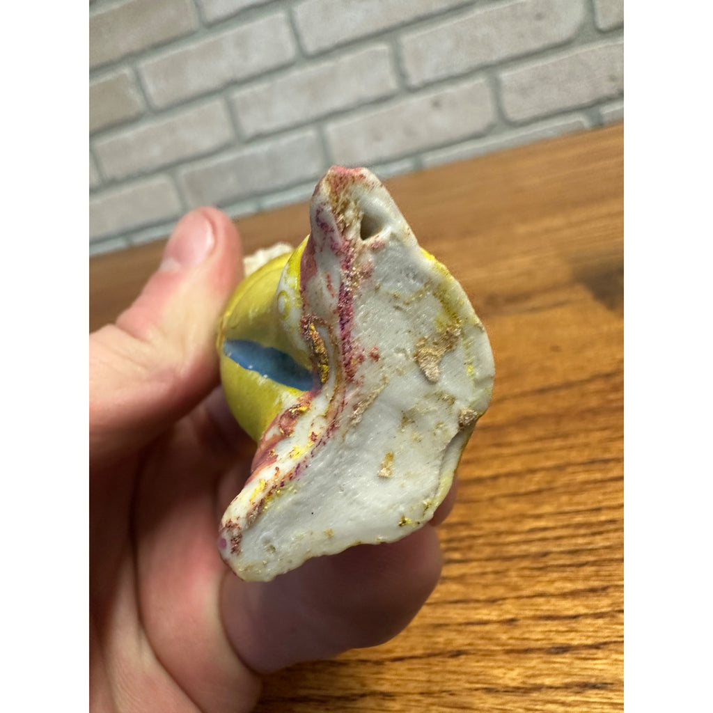 Vintage1930s Snow White Dwarfs Dopey & Doc Bisque Ceramic Figurines Figures (3)