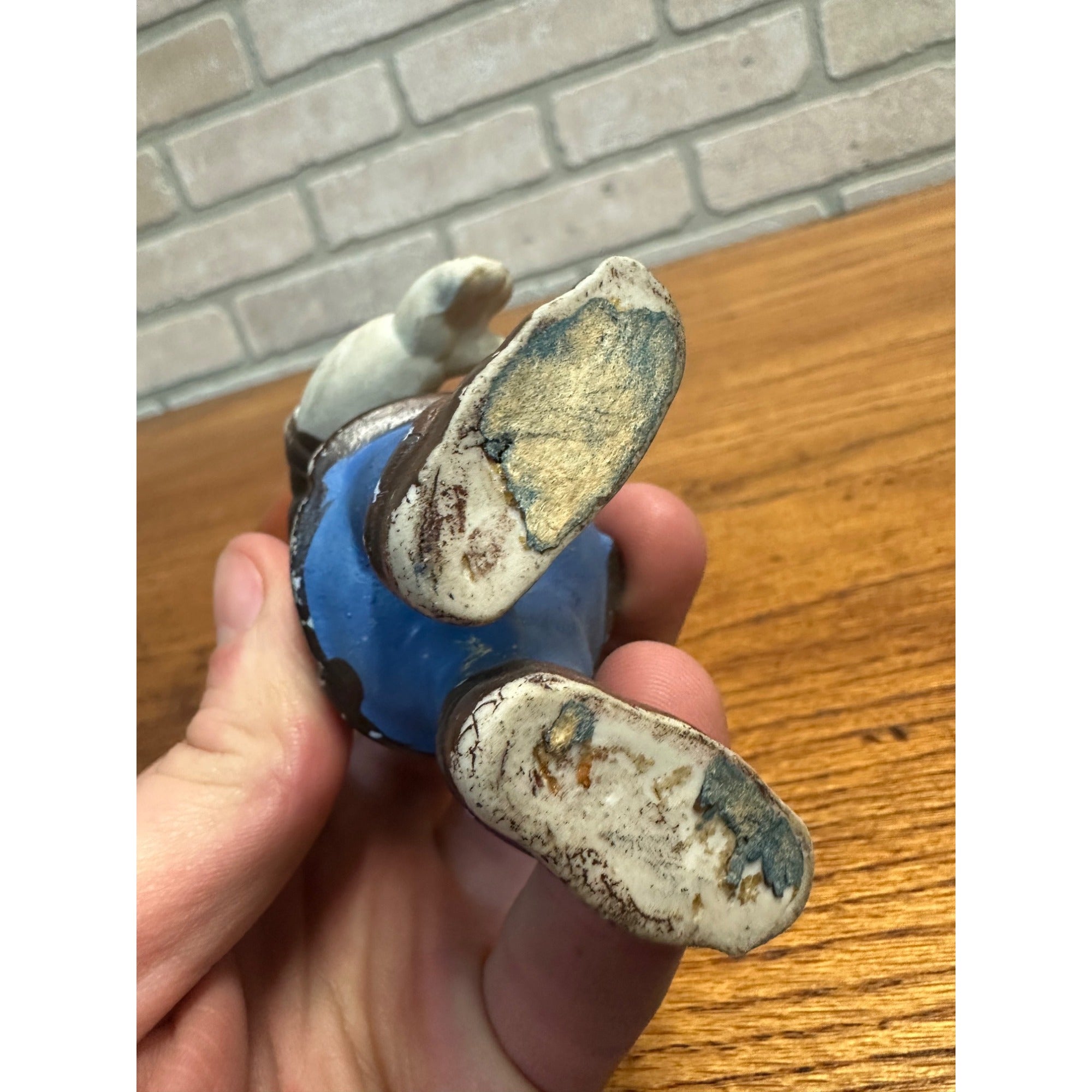 Vintage1930s Snow White Dwarfs Dopey & Doc Bisque Ceramic Figurines Figures (3)