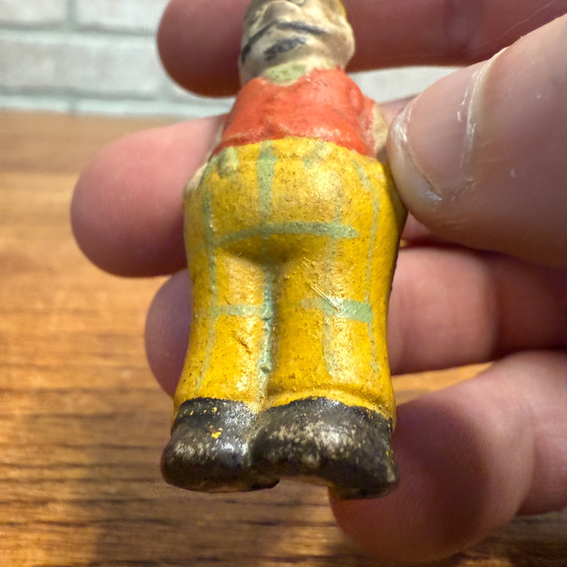 Vintage Moon Mullins Comic Strip Uncle Willie Bisque Japan Toy Figure 2"